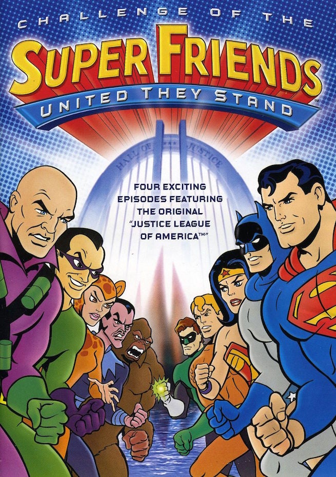 Challenge of Superfriends DVD cover