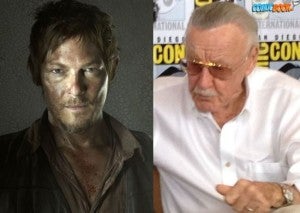 Norman Reedus & Stan Lee