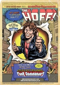 David Hasselhoff comic book