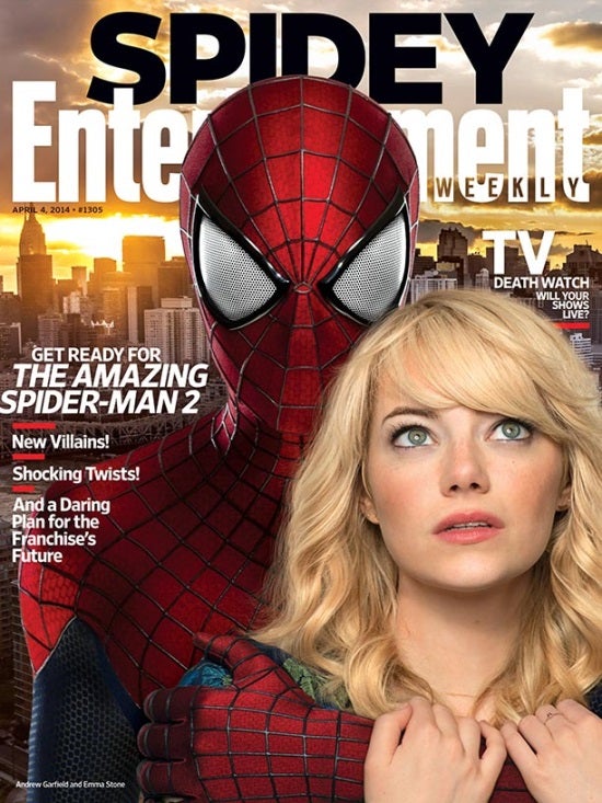 Amazing Spider-Man 2 - Entertainment Weekly Cover