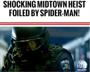 Daily Bugle Shocking Heist