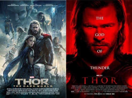 Thor The Dark World beats Thor