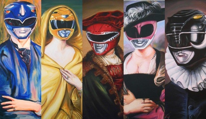 power rangers portraits