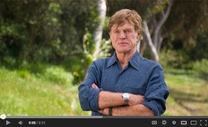 Robert Redford PSA