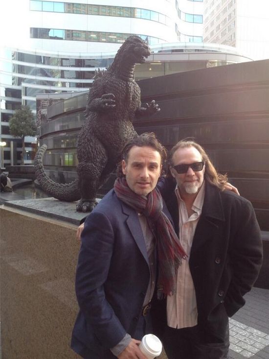 Godzilla, Andrew Lincoln, Greg Nicotero