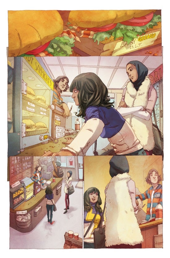 Ms. Marvel #1 Preview Page 1