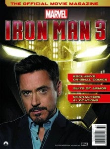 Iron Man 3 movie magazine