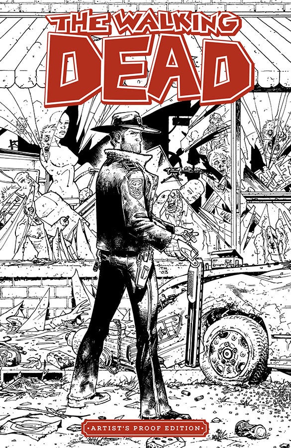 walking dead 01 artists proof edition