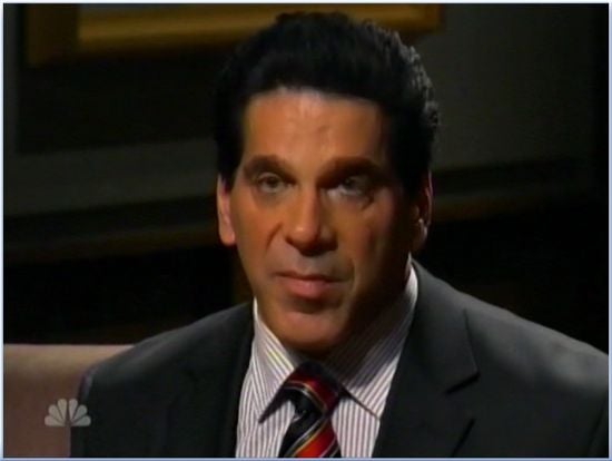 Lou Ferrigno fired