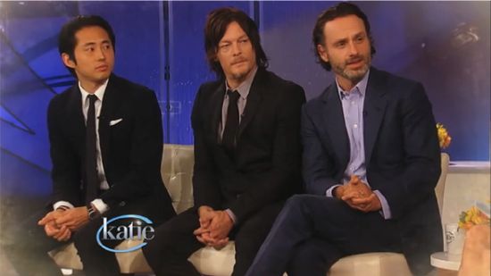 The Walking Dead katie Couric