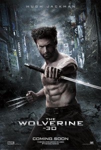 THE WOLVERINE samurai sword poster