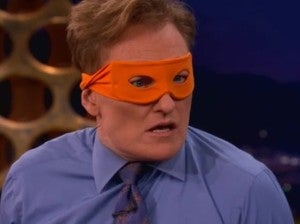 Conan O'Brien Ninja Turtle