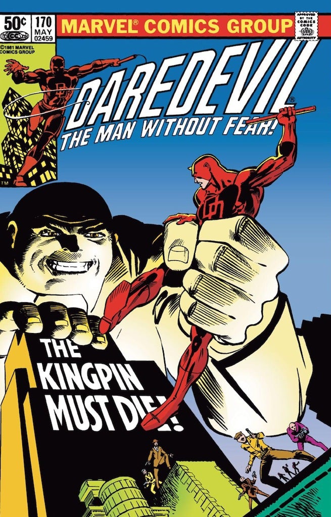 Daredevil 170 cover