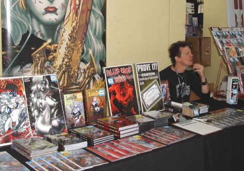 Brian Pulido, creator of Lady Death at Nashville Comic Con