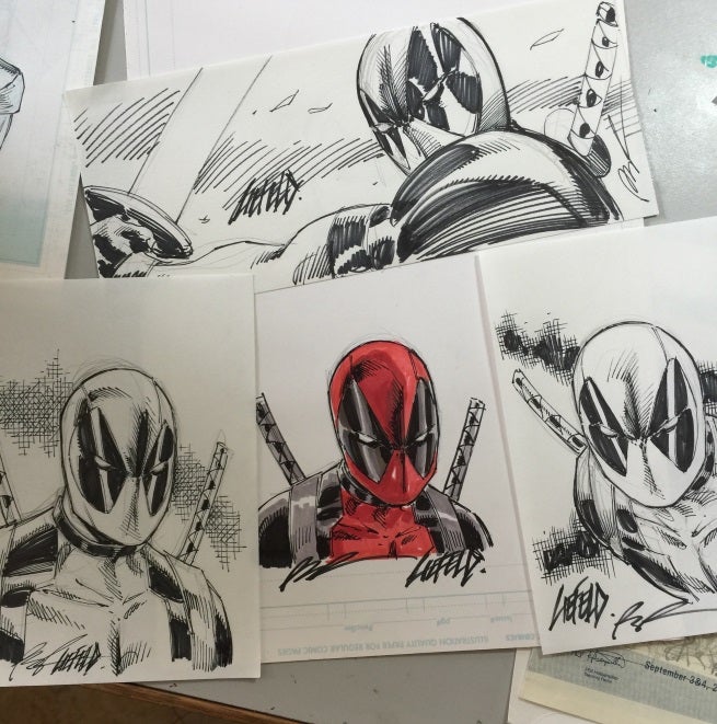 Deadpool Sketches