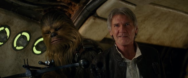 Star Wars: The Force Awakens - Han and Chewie