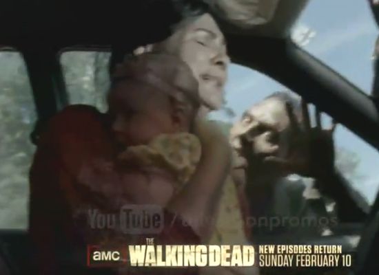 The Walking Dead second baby