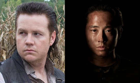 Talking Dead Josh McDermitt & Steven Yeun