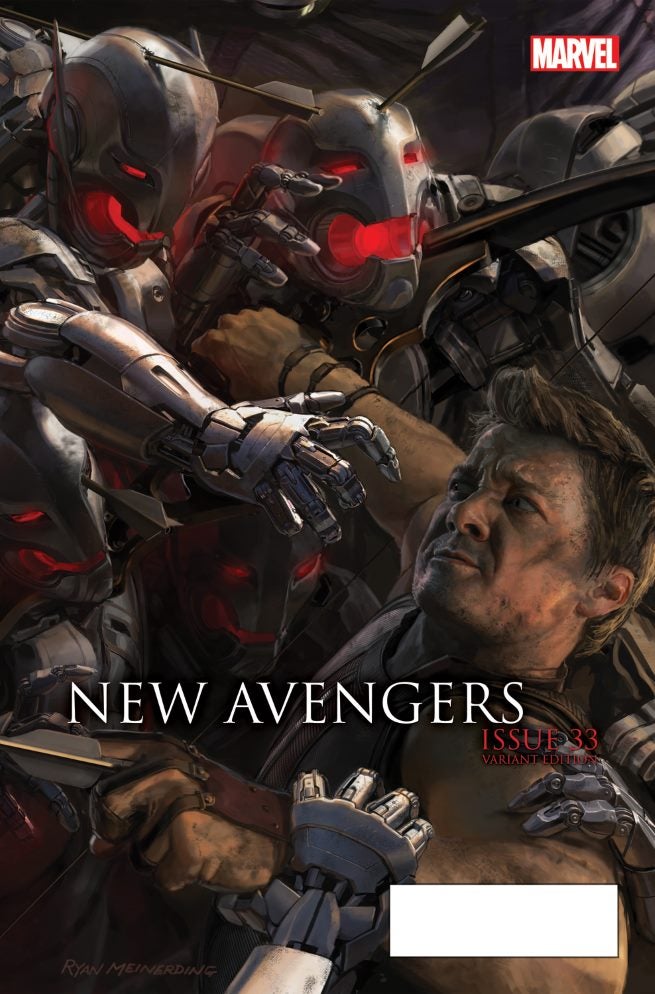 New Avengers 33 AU Movie Connecting Variant