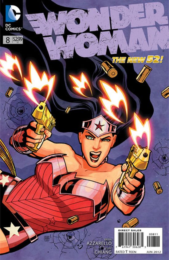 Wonder Woman and her Golden Guns