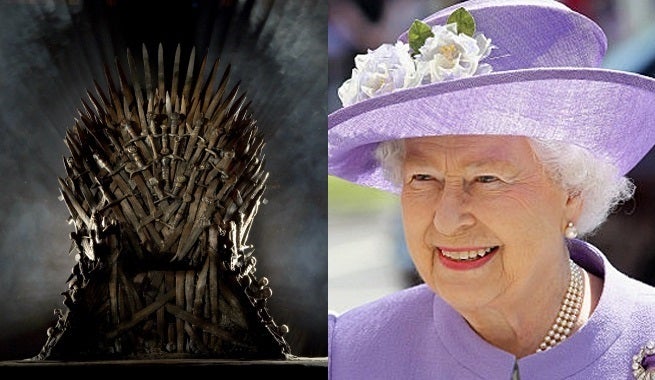 the iron throne the queen of england