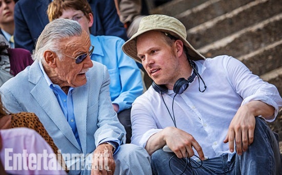 Stan Lee and Marc Webb