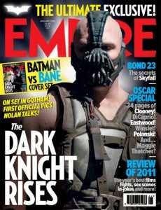 The Dark Knight Rises Bane Cover Empire Magazine