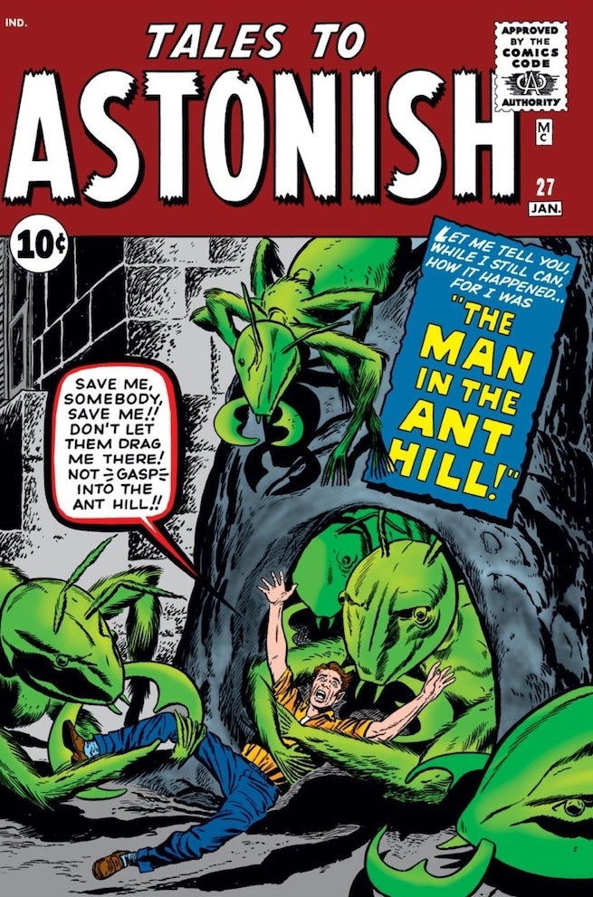 Tales to Astonish 27 cover