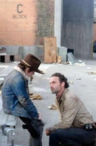 Walking Dead Season 3 finale Rick Carl