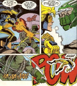 Doomsday Vs. Booster Gold