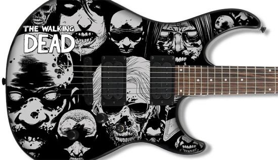 The Walking Dead SDCC Guitar