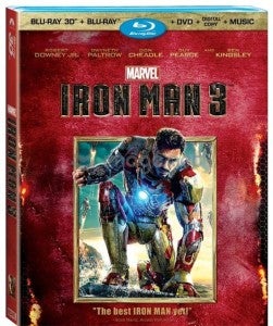 Iron Man 3 Blu-Ray