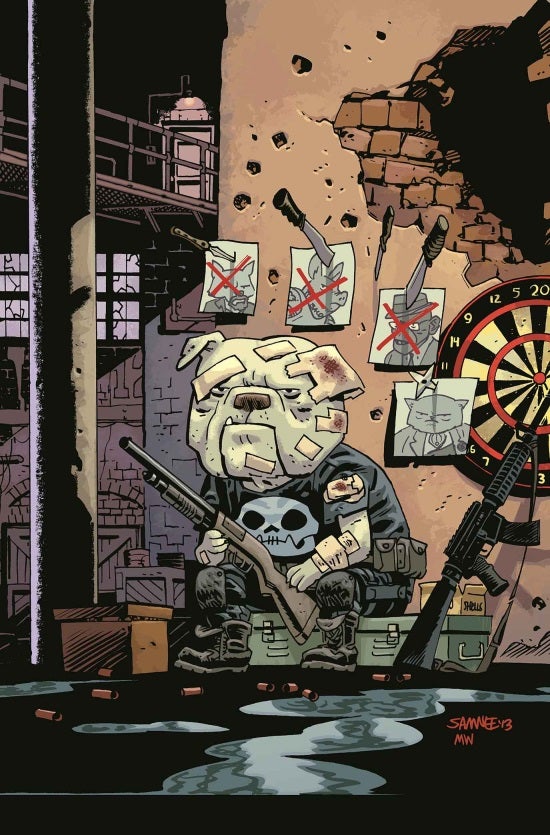 The Punisher #1 Samnee Animal Variant