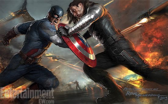 Captain America The Winter Soldier concept art