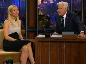 Gwyneth Paltrow & Jay Leno