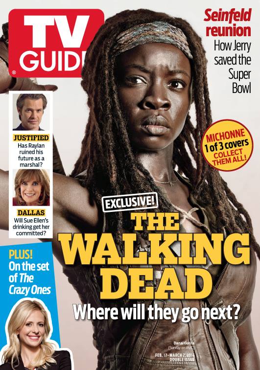 TV Guide's Michonne Cover