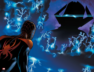 Ultimate Spider-Man and 616 Galactus