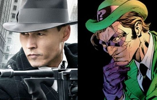 Johnny Depp as The Riddler