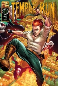 Temple Run Comic Book Cover