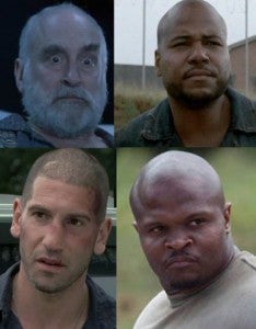 The Walking Dead Bald Men