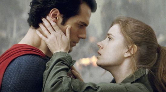 Man Of Steel Henry Cavill & Amy Adams