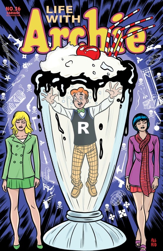 Life with Archie #36 Mike Allred cover