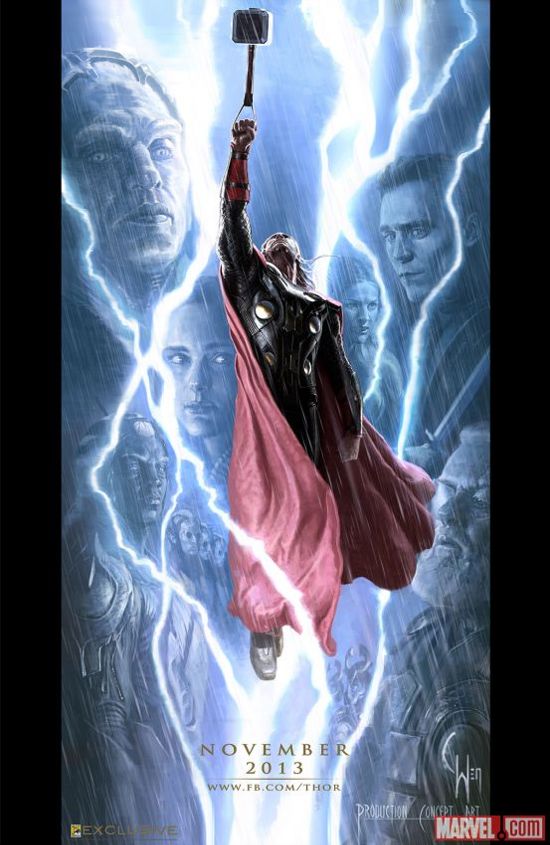 Thor The Dark World Comic-Con Exclusive Poster