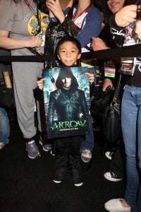 ARROW fans big and small lined up to meet some of the show’s cast and producers at the exclusive WonderCon signing in the DC Comics booth on Sunday, March 31. ARROW airs Wednesdays at 8/7c on The CW.. (©2013 Warner Bros. Entertainment, Inc. All Rights Reserved.)