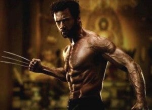 Hugh Jackman as The Wolverine