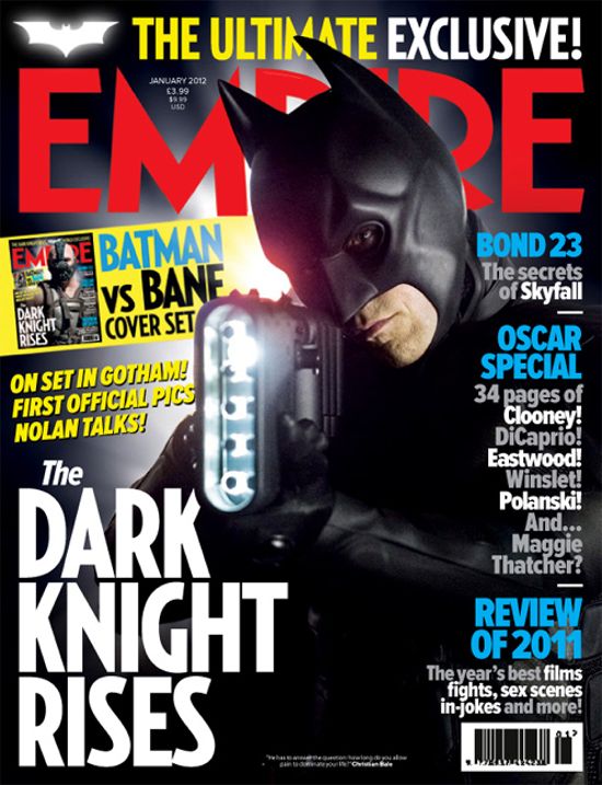 The Dark Knight Rises Batman Cover Empire Magazine