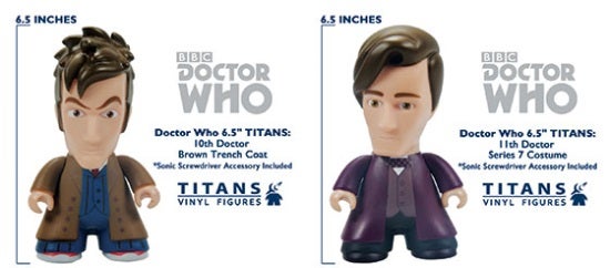 Doctor Who Titan Vinyls