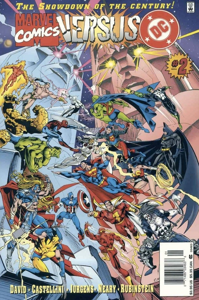 Marvel vs DC 2 cover