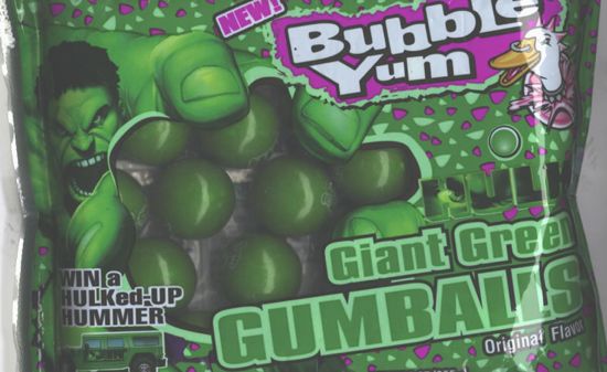 Hulk Giant Green Gumballs