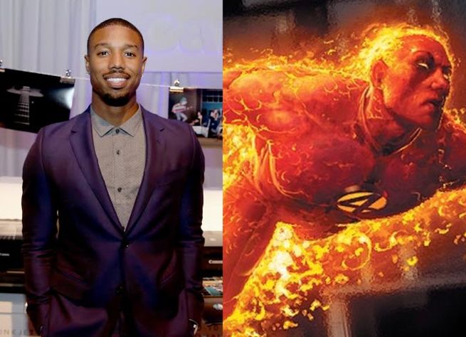 Michael B. Jordan Human Torch